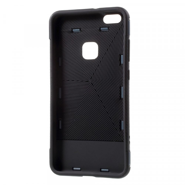 Чехол Hybrid Kickstand для Huawei P10 Lite (темно-серый)