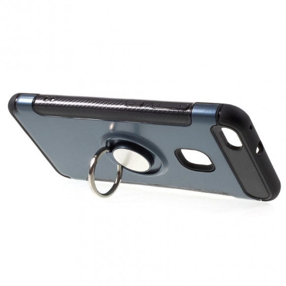 Чехол Hybrid Kickstand для Huawei P10 Lite (темно-серый) Чехол Hybrid Kickstand для Huawei P10 Lite (темно-серый)