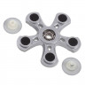 Алюминиевый спиннер Pentagon-Spinner (серебряный)