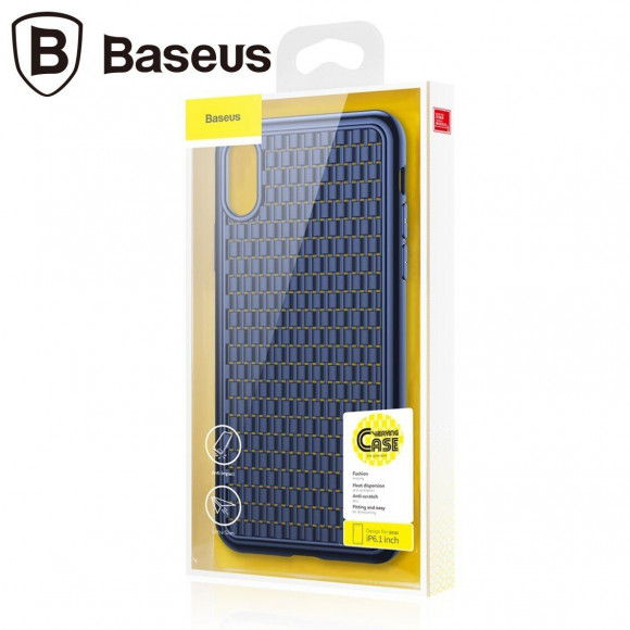 Чехол Baseus BV 2nd Generation для iPhone XR (синий) Чехол Baseus BV 2nd Generation для iPhone XR (синий)