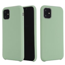 Силиконовый чехол Mobile Shell для iPhone 11 (темно-зеленый)