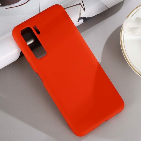 Силиконовый чехол Mobile Shell для Honor 30S (CDY-NX9A) (красный) Силиконовый чехол Mobile Shell для Honor 30S (CDY-NX9A) (красный)