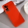 Силиконовый чехол Mobile Shell для Honor 30S (CDY-NX9A) (красный)