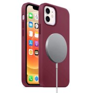 Чехол MagSafe для iPhone 12 mini (сливовый) Чехол MagSafe для iPhone 12 mini (сливовый)
