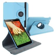 Поворотный чехол для LG G Pad 8.3 (голубой)