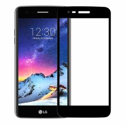 Защитное стекло 3D для LG K8 (2017) X300 / M200N (черный)