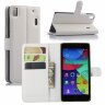 Чехол с визитницей для Lenovo A7000 / K3 Note (белый)