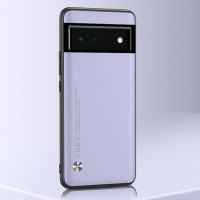 Чехол из искусственной кожи для Google Pixel 6a (светло-фиолетовый)