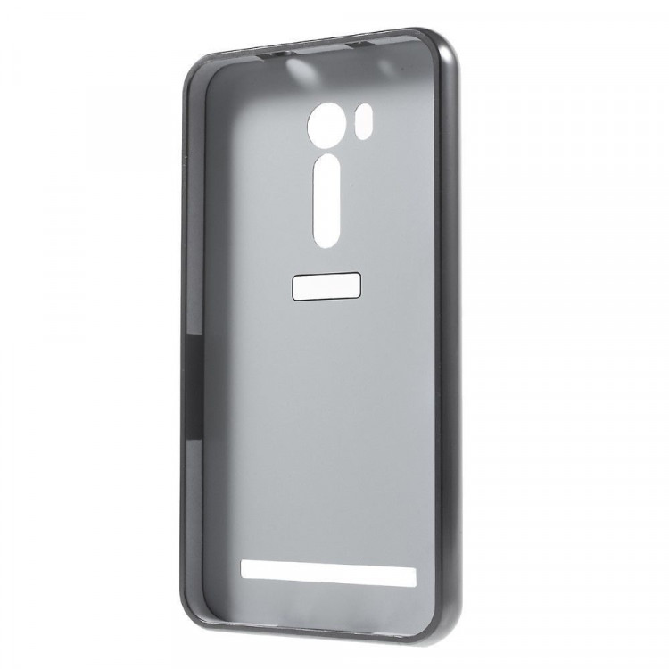 Алюминиевый бампер-чехол для ASUS ZenFone Go ZB551KL (черный)
