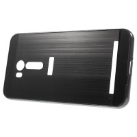 Алюминиевый бампер-чехол для ASUS ZenFone Go ZB551KL (черный)