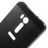 Алюминиевый бампер-чехол для ASUS ZenFone Go ZB551KL (черный)