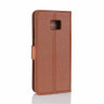 Чехол с визитницей для Asus Zenfone 4V V520KL (коричневый)