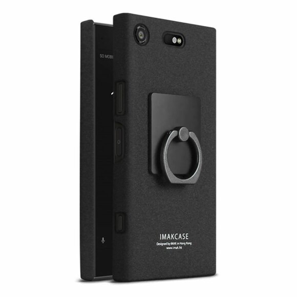 Чехол iMak Finger для Sony Xperia XZ1 Compact (черный)