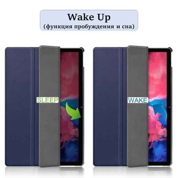 Планшетный чехол для Lenovo Tab P11 TB-J606 / Lenovo Tab P11 Plus TB-J616 - 11 дюймов (темно-синий) Планшетный чехол для Lenovo Tab P11 TB-J606 / Lenovo Tab P11 Plus TB-J616 - 11 дюймов (темно-синий)