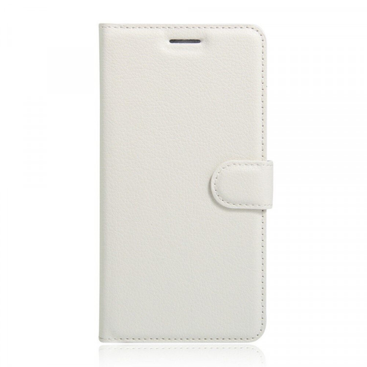 Чехол-книжка с визитницей для ZTE Blade V7 (белый)