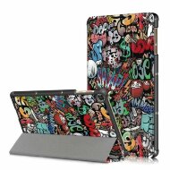 Чехол Smart Case для Huawei MatePad T10 / T10s / C5e / C3 / Honor Pad X8 / X8 Lite / X6 (Graffiti)