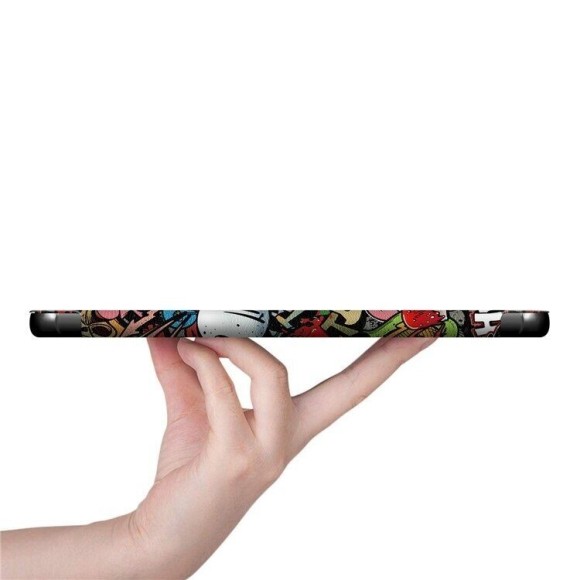 Чехол Smart Case для Huawei MatePad T10 / T10s / C5e / C3 / Honor Pad X8 / X8 Lite / X6 (Graffiti)