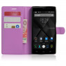 Чехол с визитницей для DOOGEE F5 / F5 Pro (фиолетовый)
