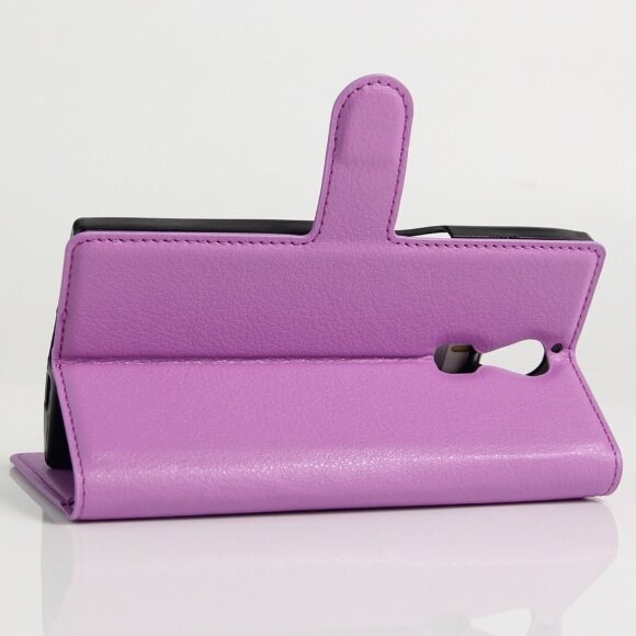 Чехол с визитницей для DOOGEE F5 / F5 Pro (фиолетовый)