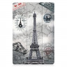 Чехол Smart Case для Samsung Galaxy Tab A8 10.5 (2021) SM-X200 / SM-X205 (Eiffel Tower and Map)