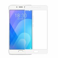 Защитное стекло 3D для Meizu M6 (белый) Защитное стекло 3D для Meizu M6 (белый)