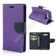 Горизонтальный чехол для Samsung Galaxy Win / i8550 (фиолетовый) Горизонтальный чехол для Samsung Galaxy Win / i8550 (фиолетовый)