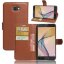 Чехол с визитницей для Samsung Galaxy J7 Prime SM-G610F/DS (коричневый) (On7 2016 SM-G6100)