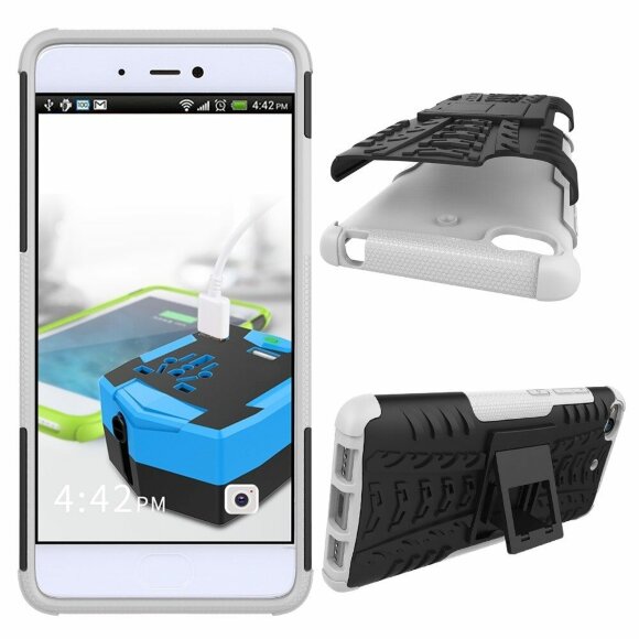 Чехол Hybrid Armor для Xiaomi Mi5S (черный + белый)