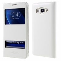 Чехол с окнами для Samsung Galaxy J5 (2016) SM-J510F/DS (белый)