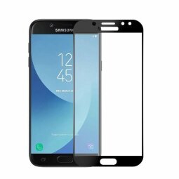 Защитное стекло 3D для Samsung Galaxy J3 2017 (черный)
