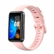 Силиконовый ремешок для HUAWEI Band 8, HUAWEI Band 9 (розовый)