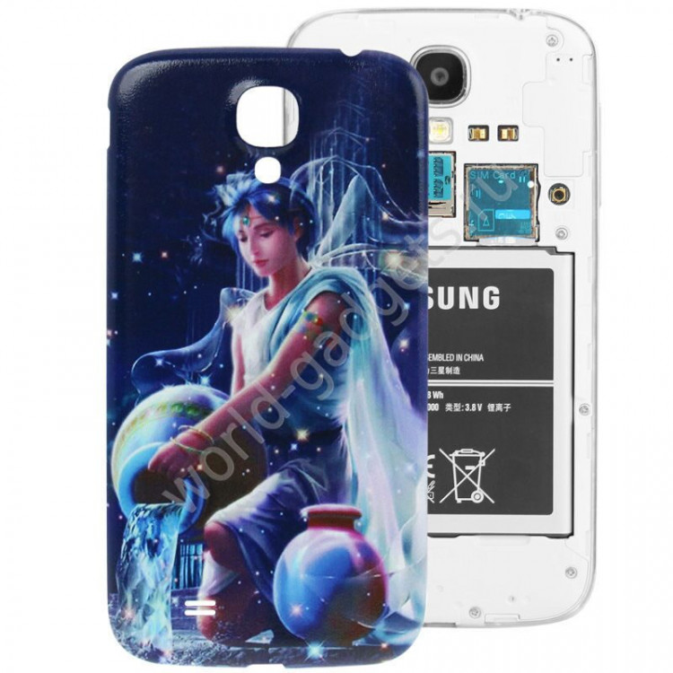 Задняя крышка для Samsung Galaxy S 4 / i9500 (Знак Зодиака - Водолей)