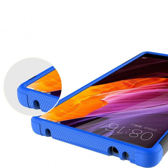 Чехол Hybrid Armor для Xiaomi Mi Mix (черный + голубой) Чехол Hybrid Armor для Xiaomi Mi Mix (черный + голубой)