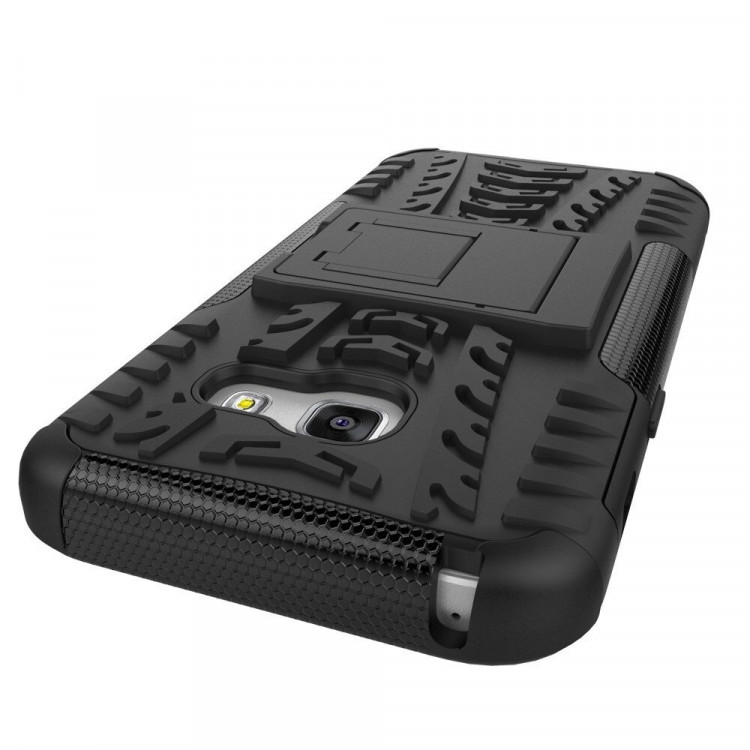 Чехол Hybrid Armor для Samsung Galaxy A3 (2017) SM-A320F (черный)