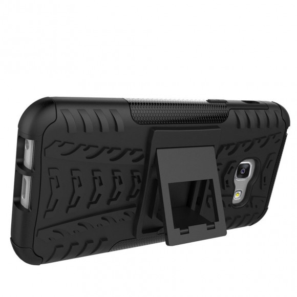 Чехол Hybrid Armor для Samsung Galaxy A3 (2017) SM-A320F (черный) Чехол Hybrid Armor для Samsung Galaxy A3 (2017) SM-A320F (черный)