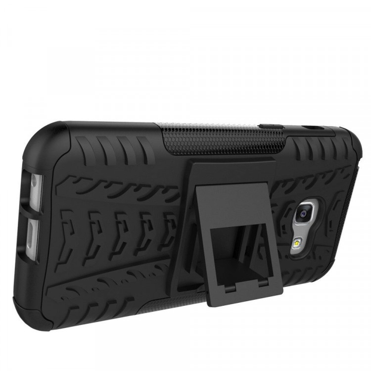 Чехол Hybrid Armor для Samsung Galaxy A3 (2017) SM-A320F (черный)
