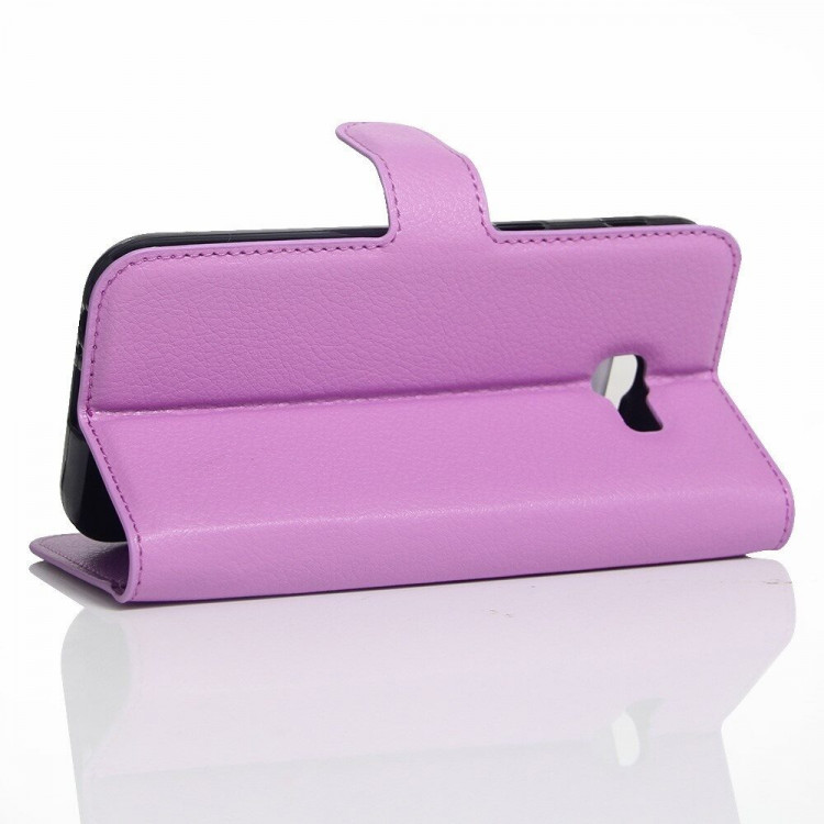 Чехол с визитницей для Samsung Galaxy A5 (2017) SM-A520F (фиолетовый)