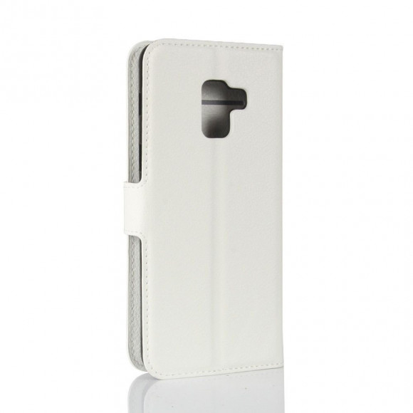 Чехол с визитницей для Samsung Galaxy A8 Plus (2018) (белый) Чехол с визитницей для Samsung Galaxy A8 Plus (2018) (белый)