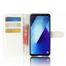 Чехол с визитницей для Samsung Galaxy A8 Plus (2018) (белый)