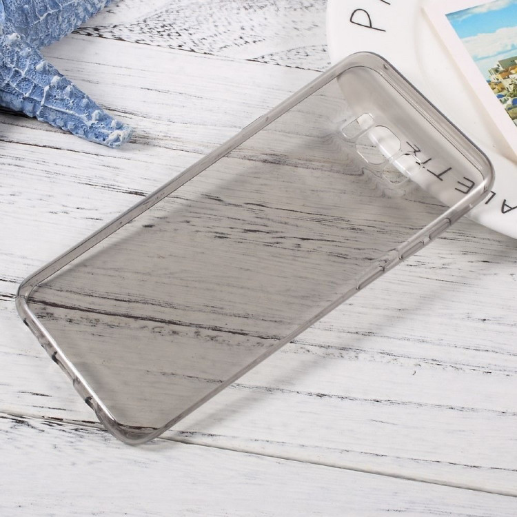 Силиконовый TPU чехол для Samsung Galaxy S8+ (черный)