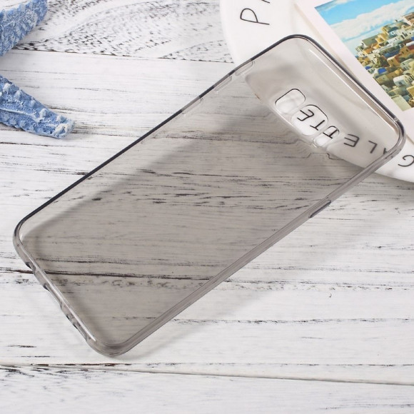 Силиконовый TPU чехол для Samsung Galaxy S8+ (черный)