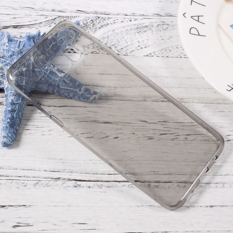 Силиконовый TPU чехол для Samsung Galaxy S8+ (черный)