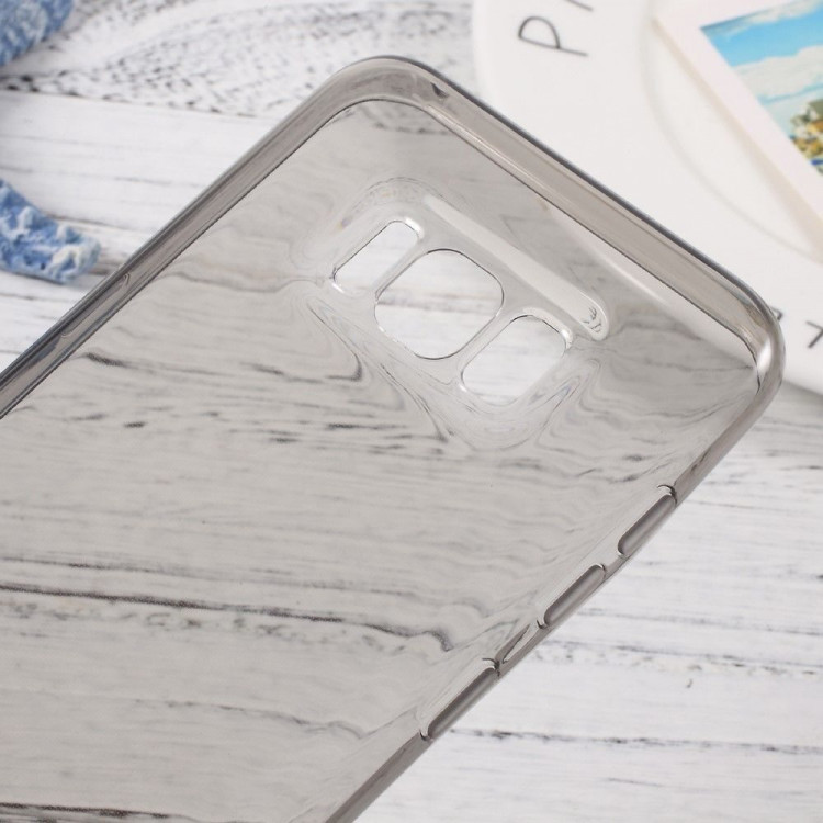 Силиконовый TPU чехол для Samsung Galaxy S8+ (черный)