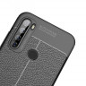 Чехол-накладка Litchi Grain для Xiaomi Redmi Note 8T (черный)