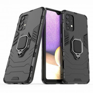 Чехол Armor Ring Holder для Samsung Galaxy A32 SM-A325F (черный) Чехол Armor Ring Holder для Samsung Galaxy A32 SM-A325F (черный)