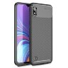 Чехол-накладка Resistant Carbon для Samsung Galaxy A10 (черный)
