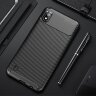Чехол-накладка Resistant Carbon для Samsung Galaxy A10 (черный)