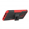 Чехол Hybrid Armor для Samsung Galaxy M20 (черный + красный)