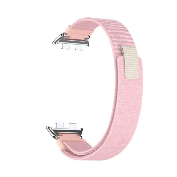 Ремешок с нейлоновой петлей для Honor Band 9 (розовый) Ремешок с нейлоновой петлей для Honor Band 9 (розовый)