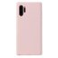 Силиконовый чехол Mobile Shell для Samsung Galaxy Note 10+ (Plus) (розовый)